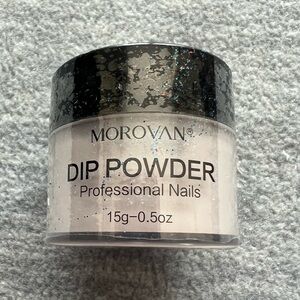 Morovan Professional dip powder‎ nails poly silica manicure pedicure jar new